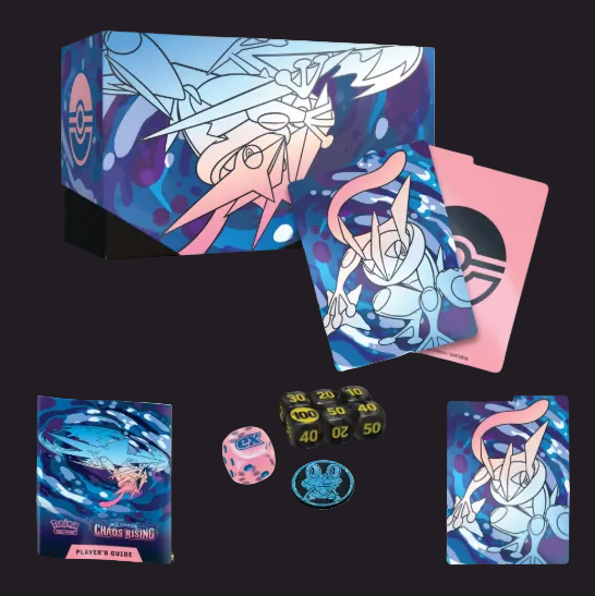 Chaos Rising Elite Trainer Box Contents — Booster Packs & Promo Cards UK