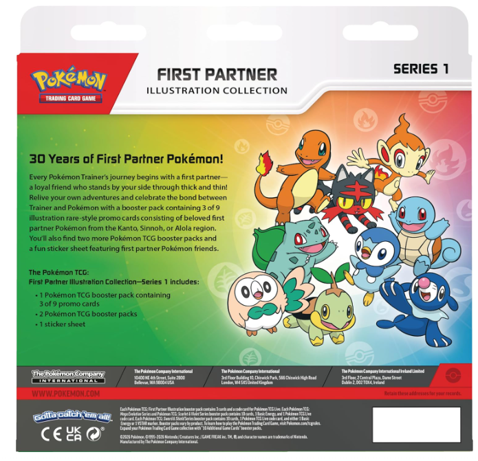 First Partner Illustration Collection — Series 1