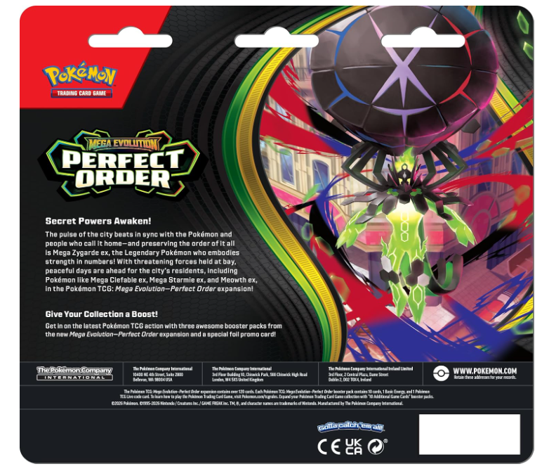 Mega Evolution — Perfect Order Triple Pack