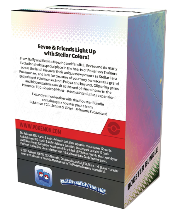 Prismatic Evolutions Booster Bundle (6 Booster Packs)