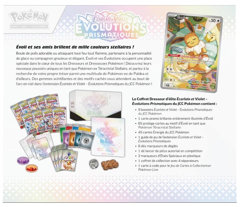 Scarlet & Violet Elite Trainer Box — Prismatic Evolutions