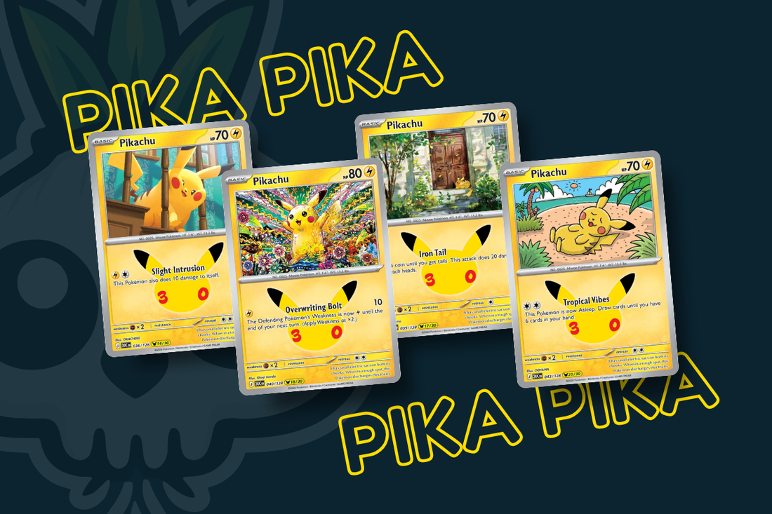 What Cards Are in Pokémon 30th Celebration & How Rare Are the 30 Unique Pikachu Cards?