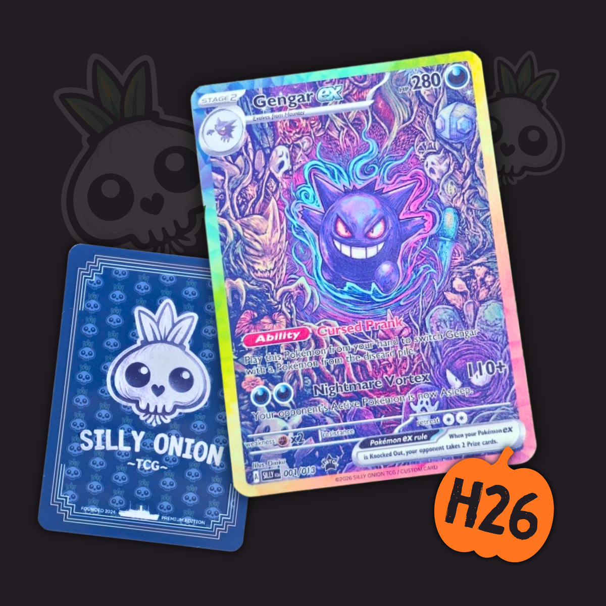 Halloween H26: Gengar EX Custom Art Card