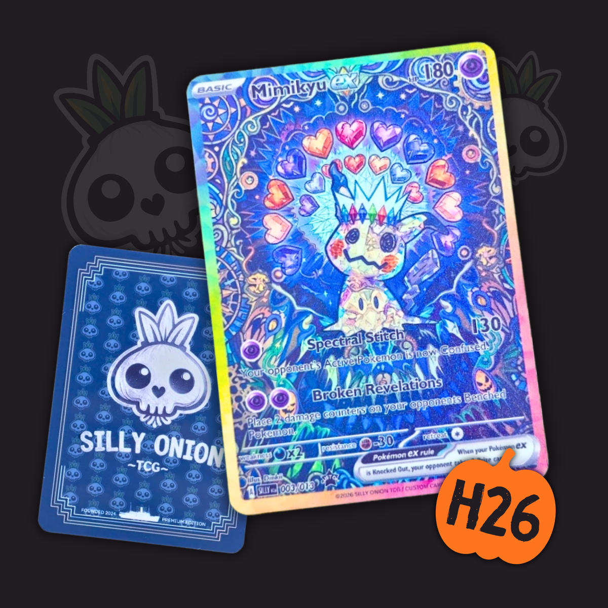 Halloween H26: Mimikyu EX Custom Art Card