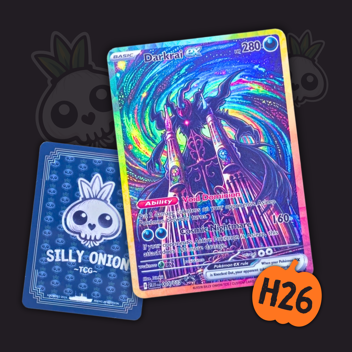 Halloween H26: Darkrai Custom Art Card