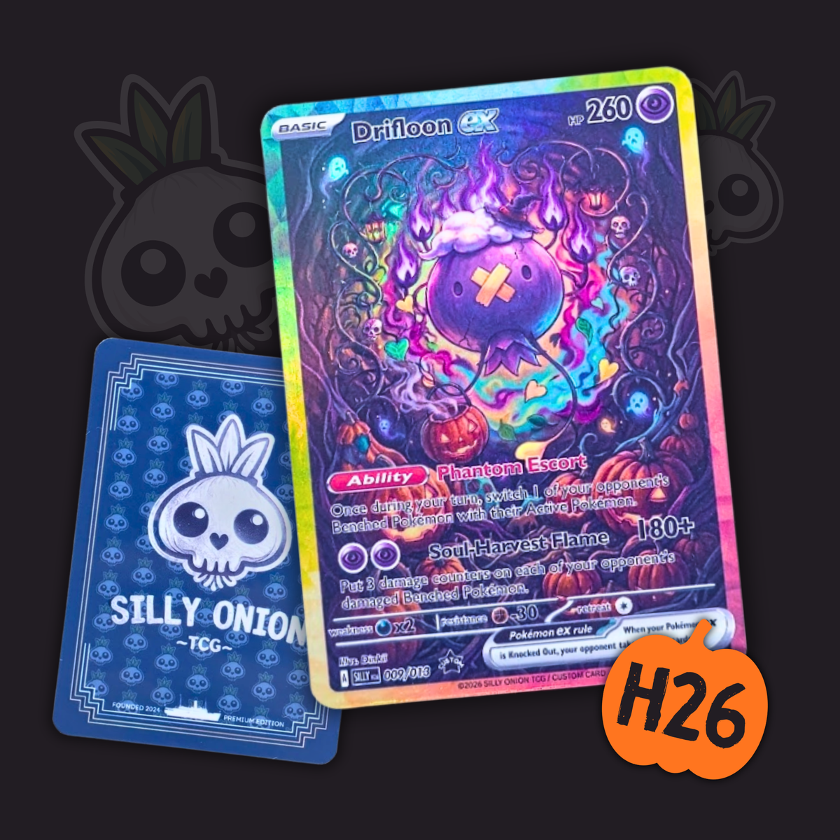 Halloween H26: Drifloon Custom Art Card