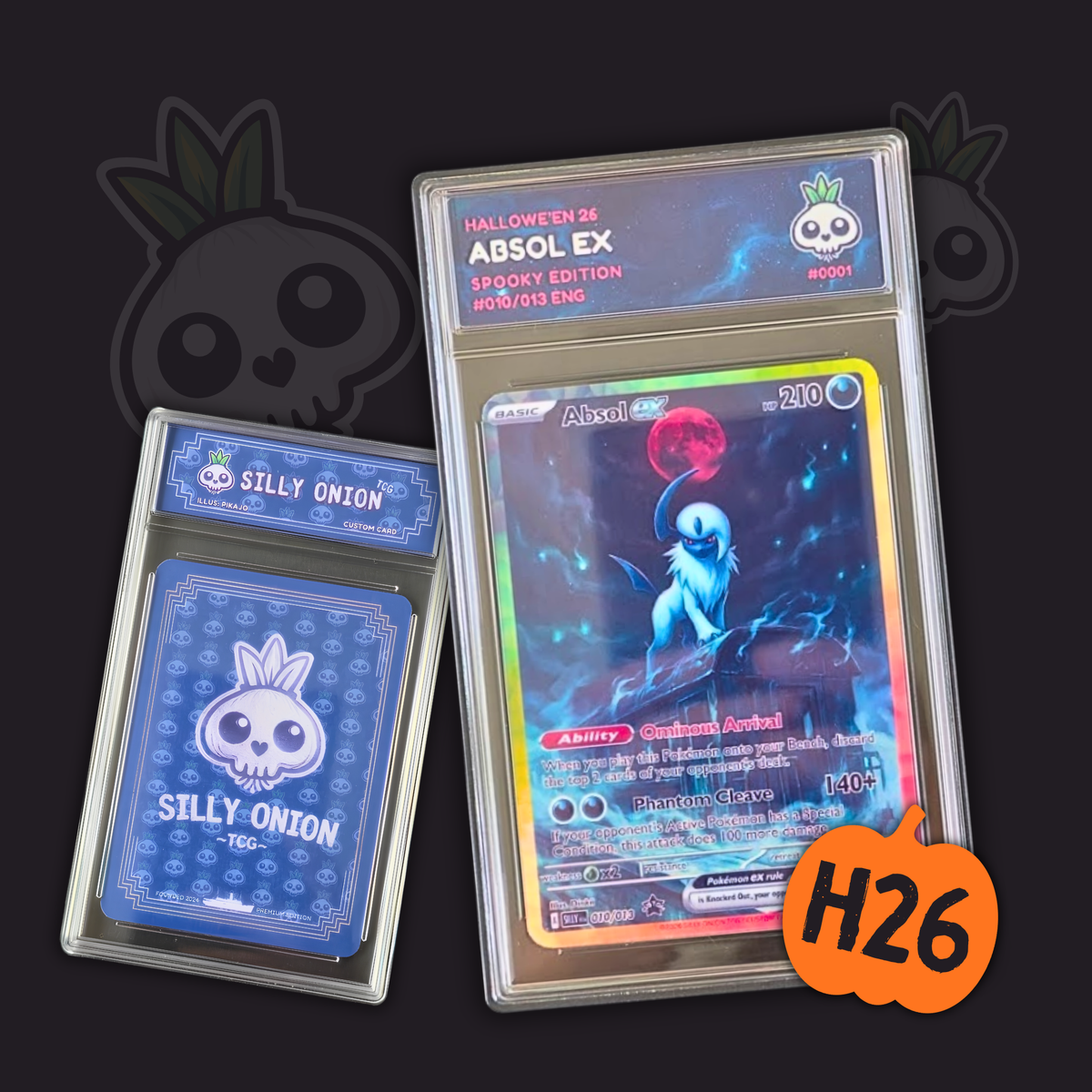 Halloween H26: Absol Custom Art Card