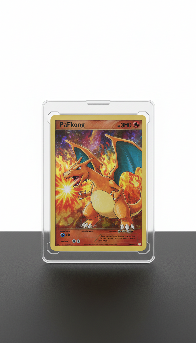 Charizard Holo Graded Display Slab