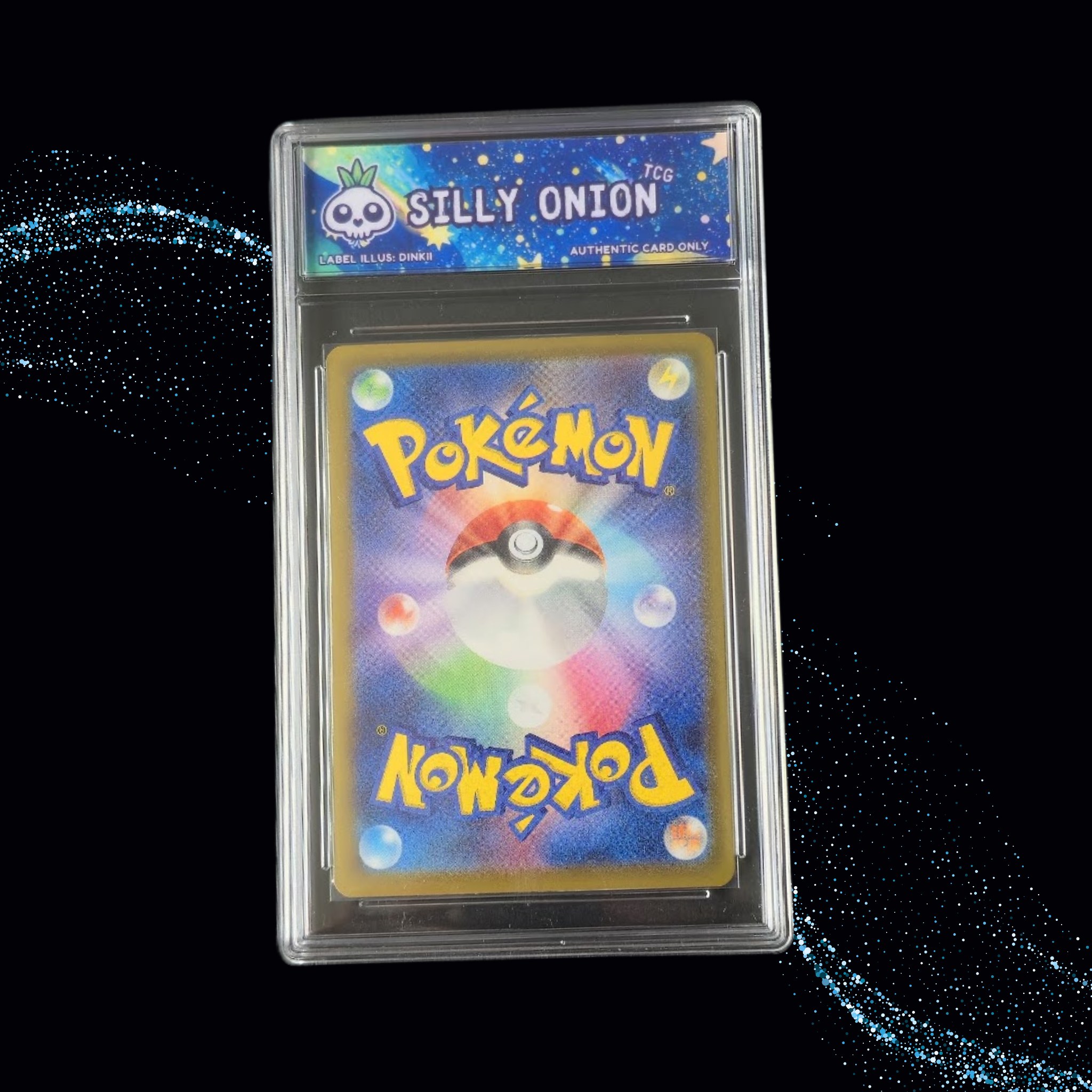 Art Matched Slab: Budew Art Rare #196 JPN – back showing the Silly Onion slab label