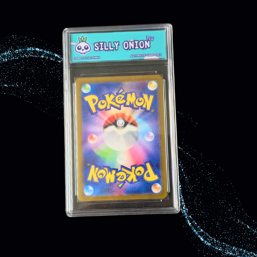 Art Matched Slab: Drampa Art Rare #083 JPN – back showing the Silly Onion Art Matched label