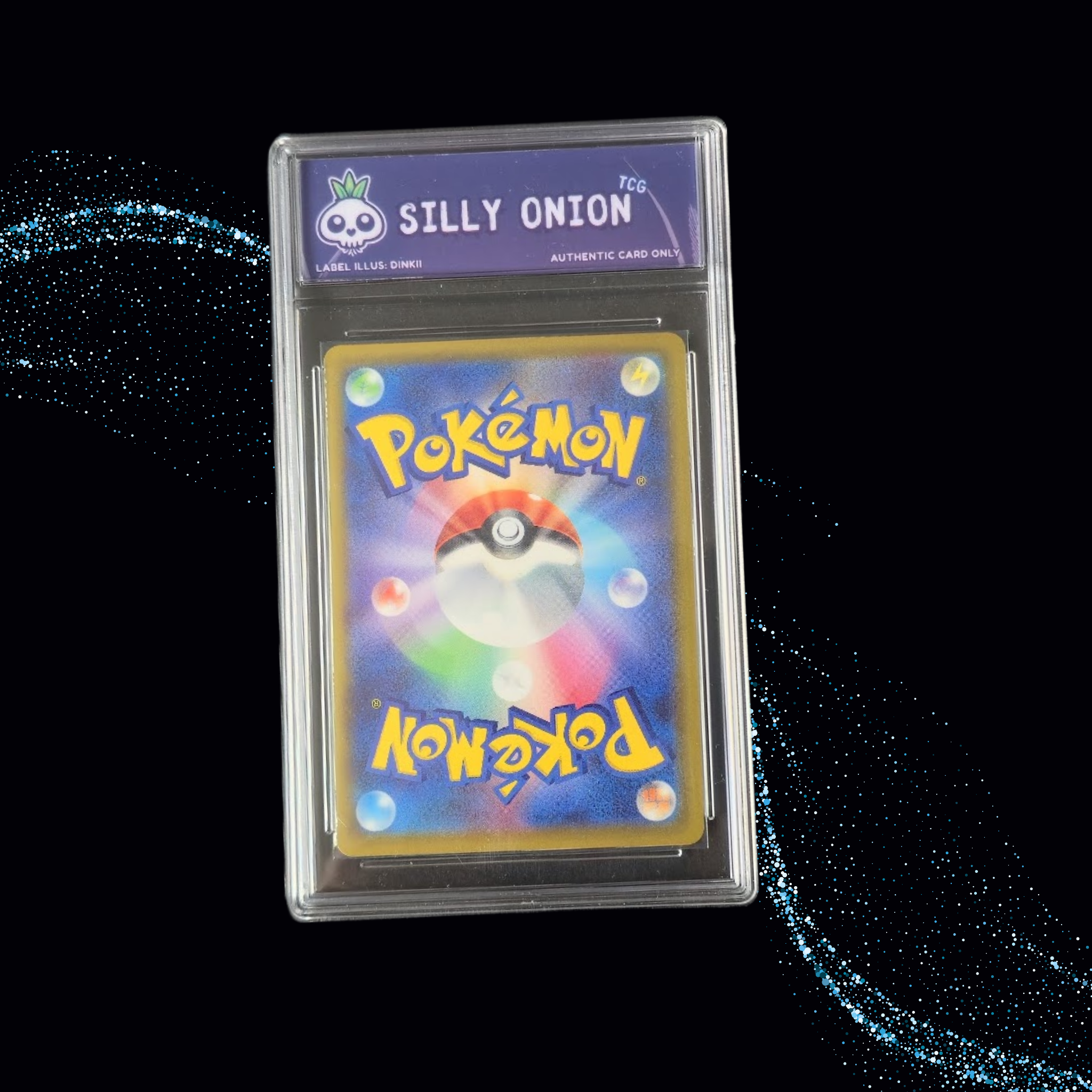 Art Matched Slab: Dustox Art Rare #195 JPN – back showing the Silly Onion Art Matched label