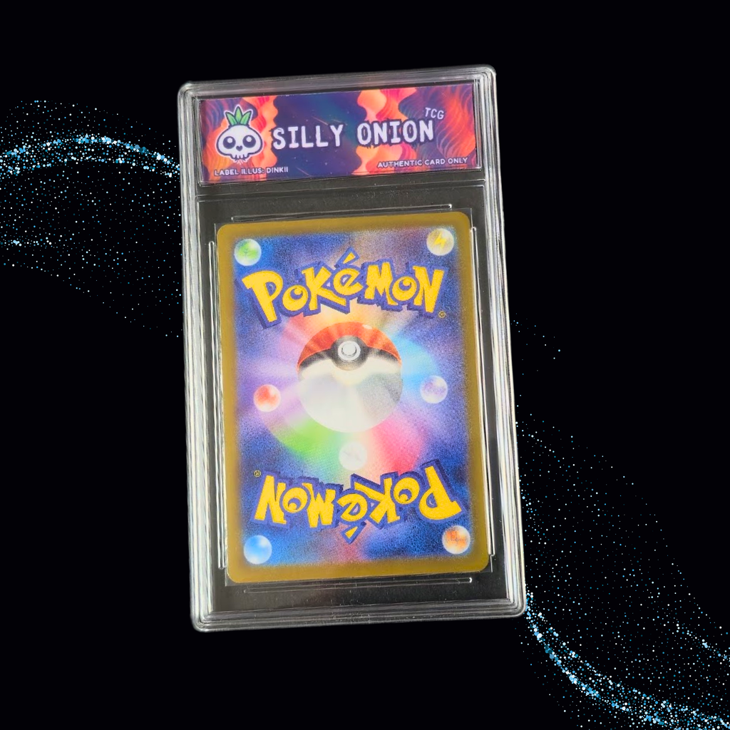 Art Matched Slab: Garganacl Art Rare #070 JPN – back showing the Silly Onion Art Matched label