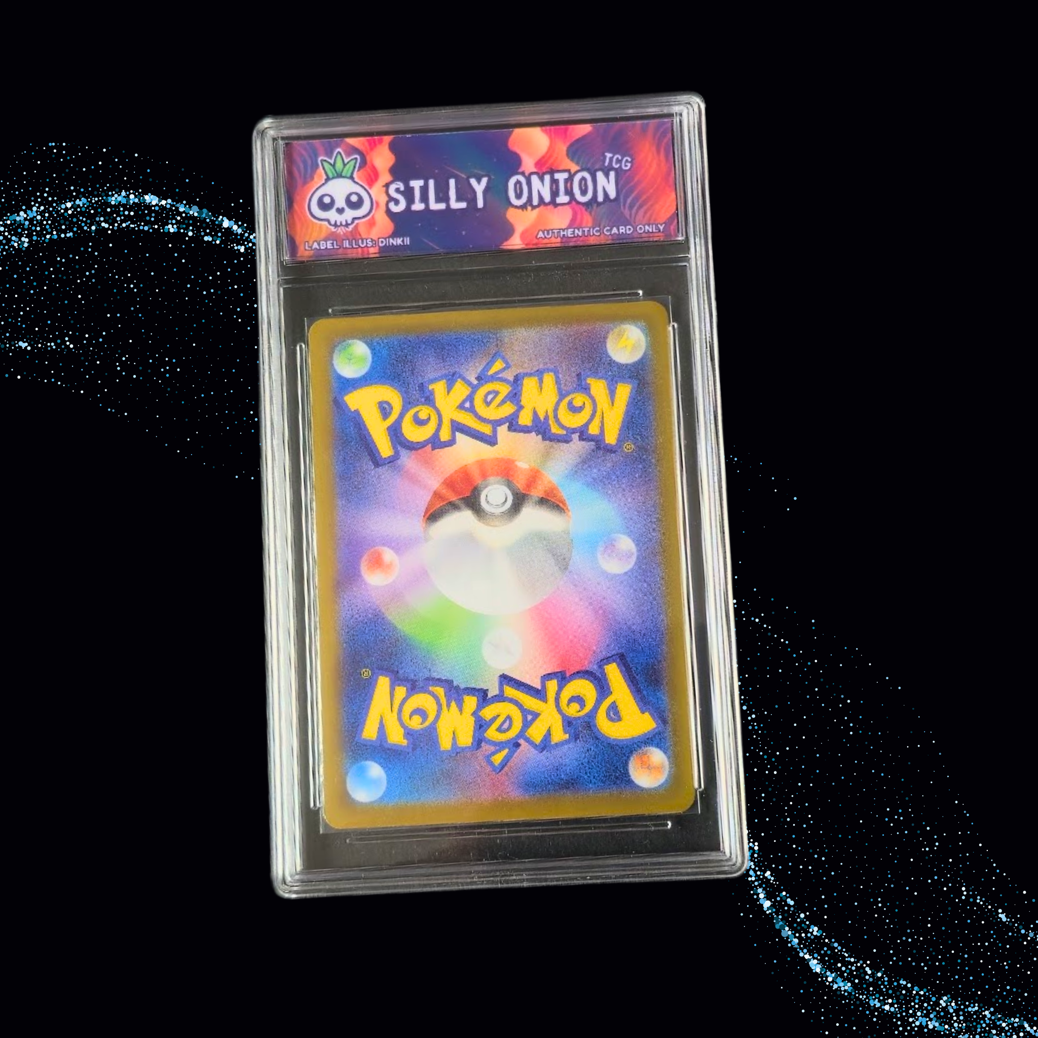 Art Matched Slab: Garganacl Art Rare #070 JPN – back showing the Silly Onion Art Matched label