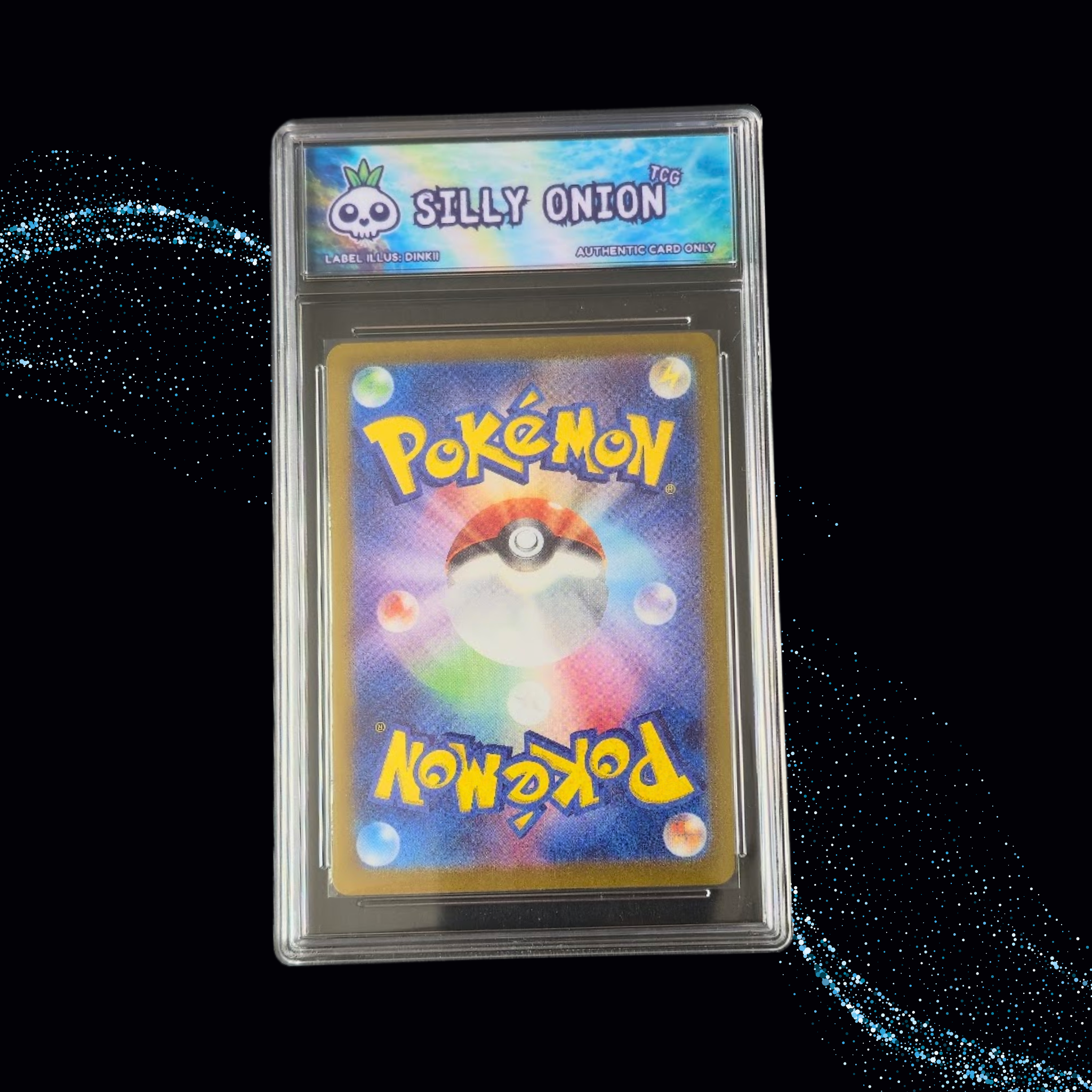 Art Matched Slab: Relicanth Art Rare #077 JPN – back showing the Silly Onion Art Matched label