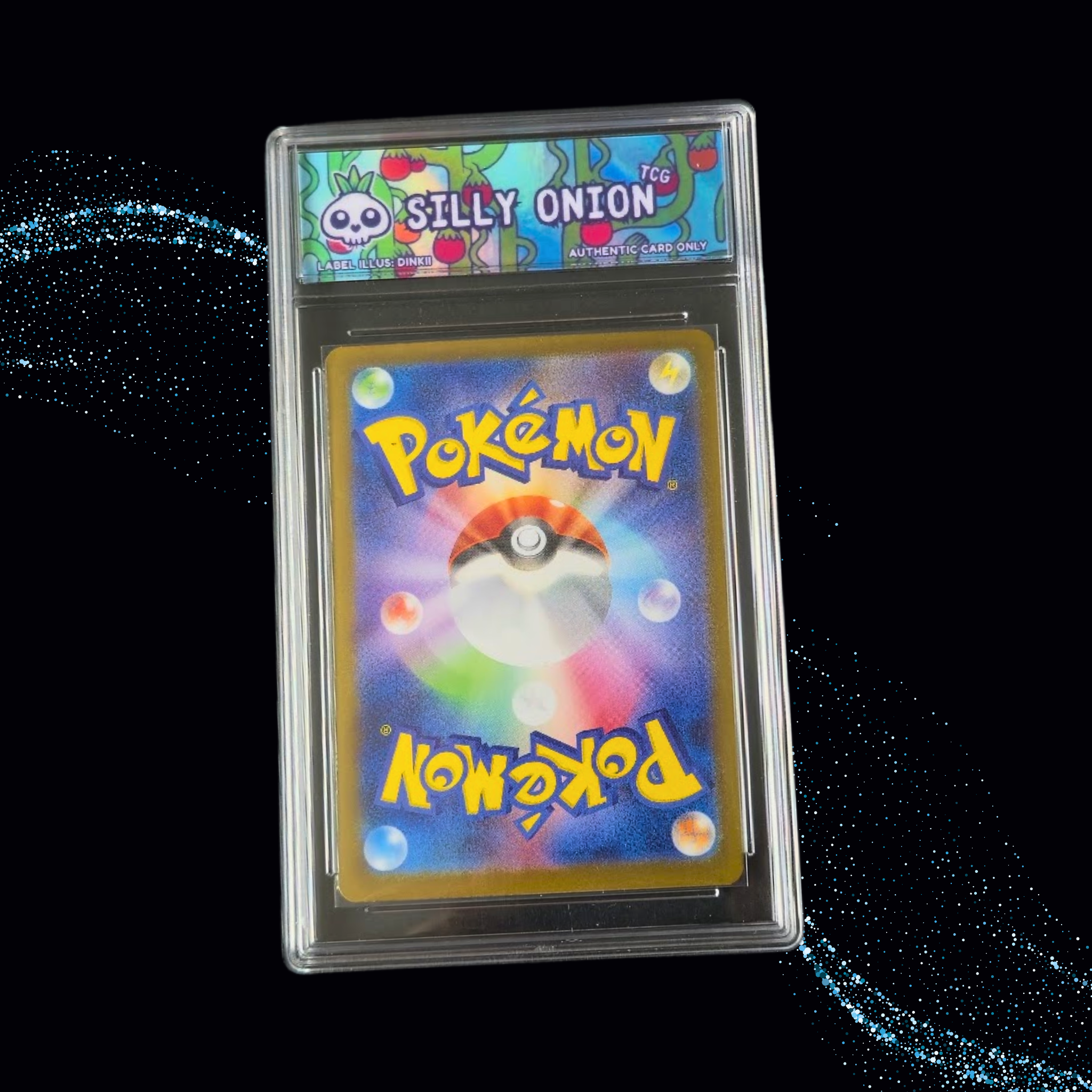 Art Matched Slab: Shuckle Art Rare #064 JPN – back showing the Silly Onion Art Matched label
