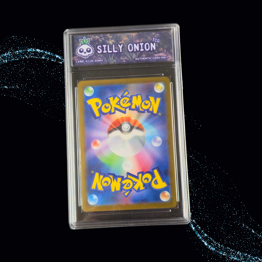 Art Matched Slab: Spearow Art Rare #074 JPN – back showing the Silly Onion Art Matched label
