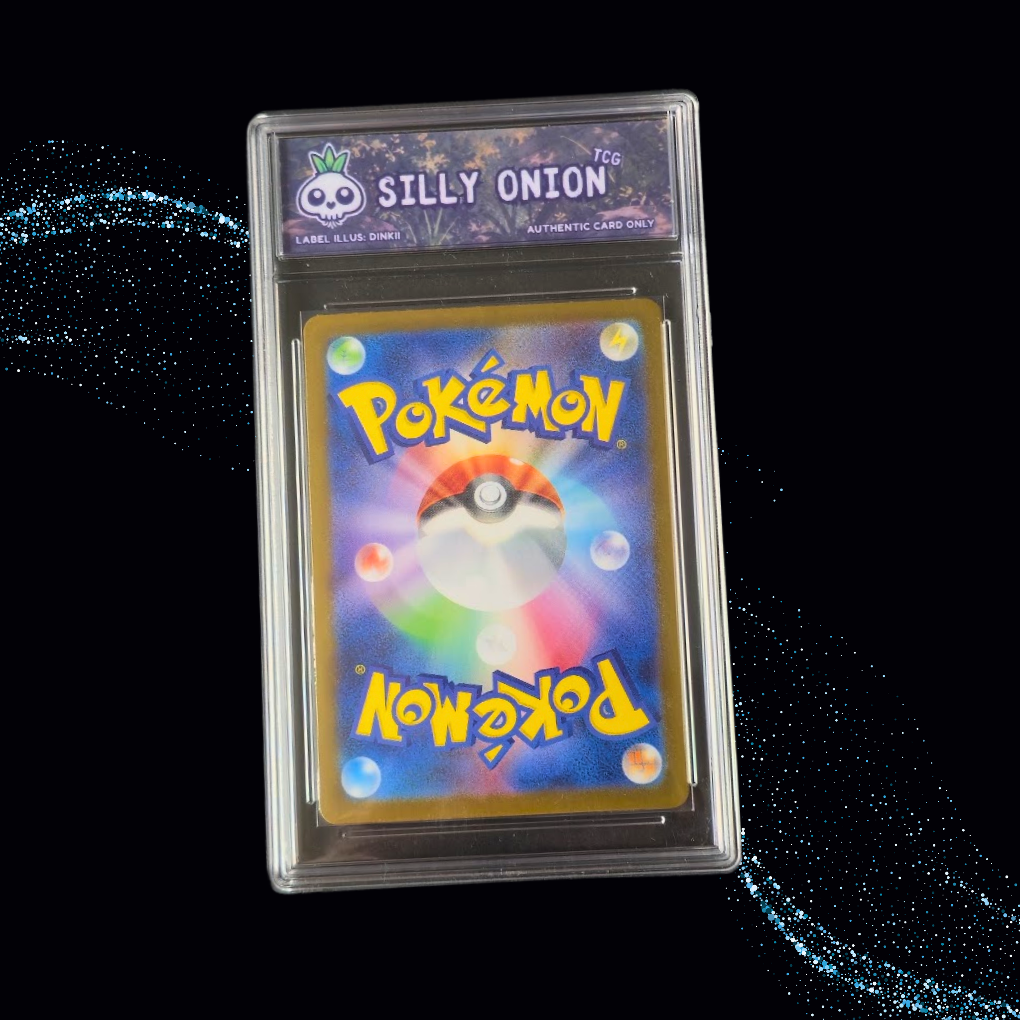 Art Matched Slab: Spearow Art Rare #074 JPN – back showing the Silly Onion Art Matched label