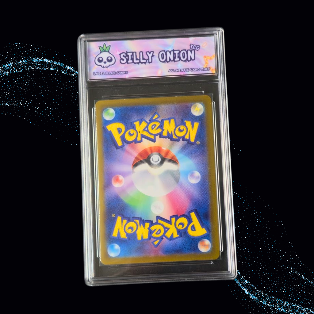 Art Matched Slab: Squawkabilly EX Secret Rare #337 JPN – back showing the Silly Onion Art Matched label