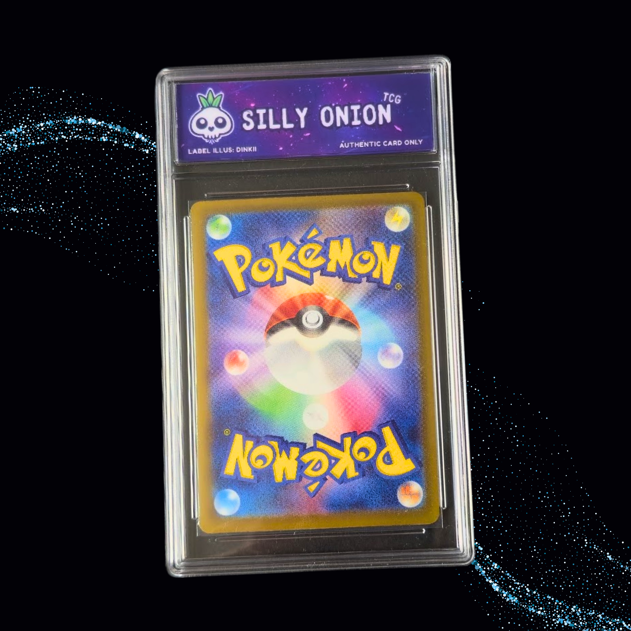 Art Matched Slab: Watchog Art Rare #095 JPN – back showing the Silly Onion Art Matched label