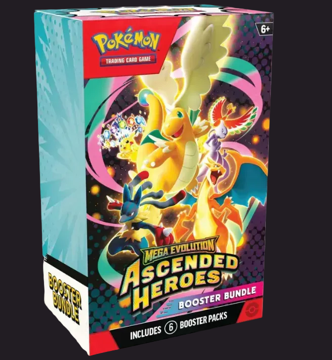 Ascended Heroes Booster Bundle — Trading Card Packs — Silly Onion TCG UK