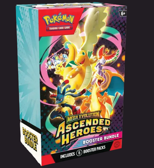 Ascended Heroes Booster Bundle — Trading Card Packs — Silly Onion TCG UK