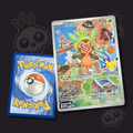 English Chespin 056 Pokémon promo card in Near Mint condition on a Silly Onion background