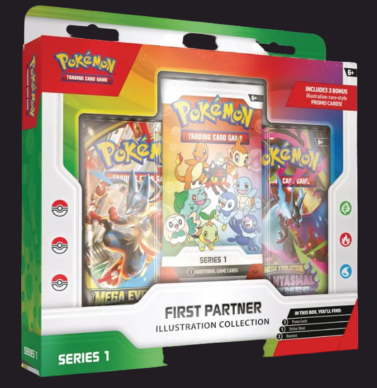 First Partner Illustration Collection Series 1 — Pokémon TCG UK