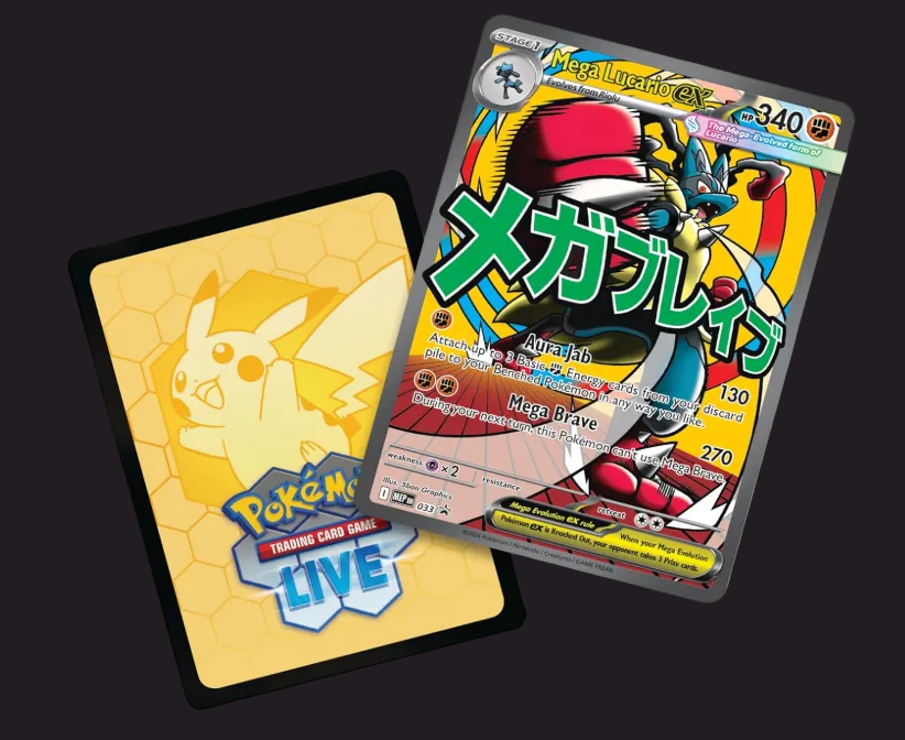 Lucario Exclusive Card— Ascended Heroes Collection — Silly Onion UK