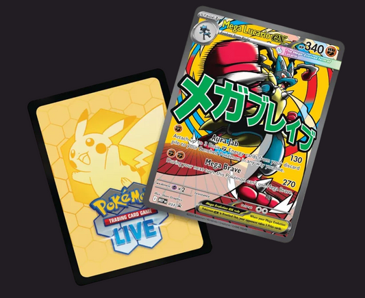 Lucario Exclusive Card— Ascended Heroes Collection — Silly Onion UK