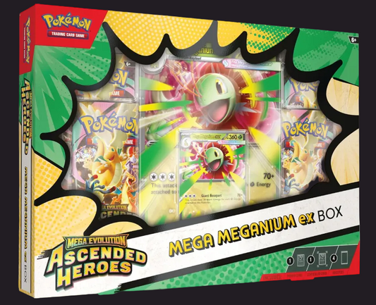 Mega Evolution Mega Meganium ex Box — Pokémon TCG UK