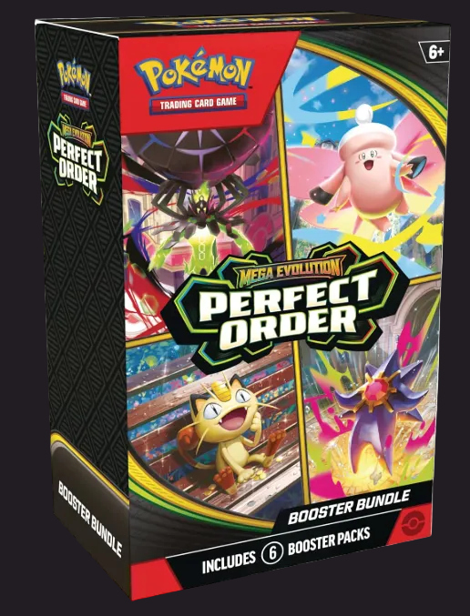 Mega Evolution Perfect Order Booster Bundle — Pokémon TCG UK