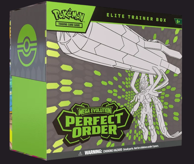 Mega Evolution Perfect Order Elite Trainer Box — Pokémon TCG UK