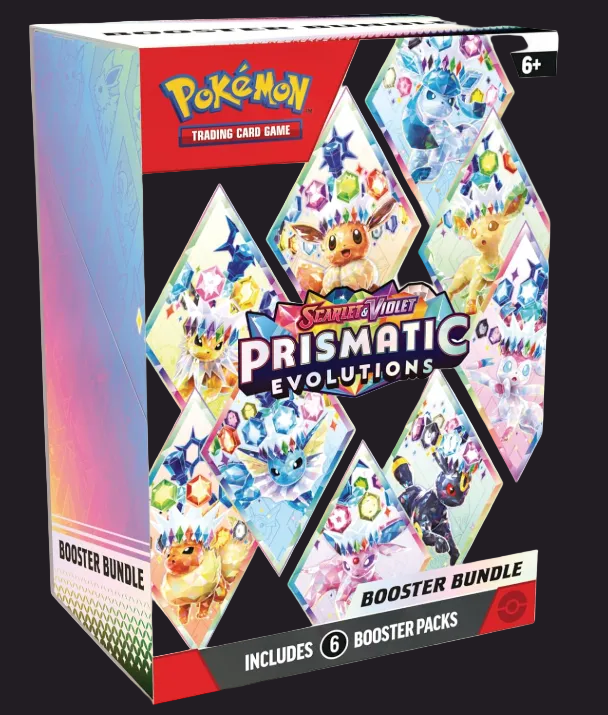 Pokémon Prismatic Evolutions Booster Bundle — Collectible TCG UK