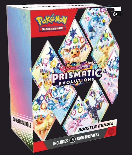 Pokémon Prismatic Evolutions Booster Bundle — Collectible TCG UK