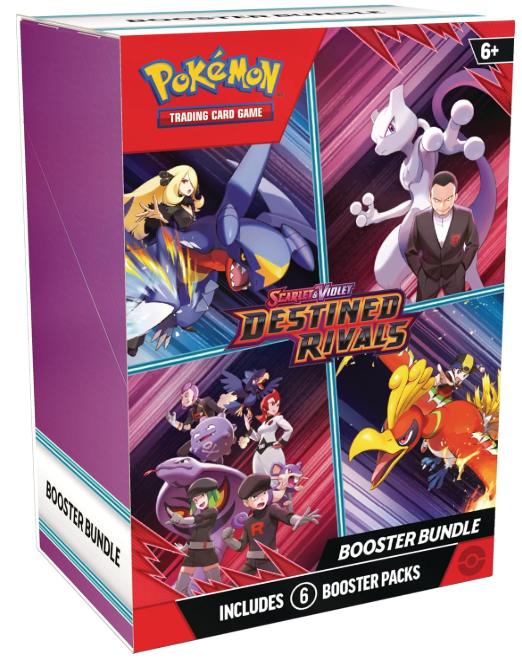Scarlet & Violet — Destined Rivals Booster Bundle (6 Booster Packs)