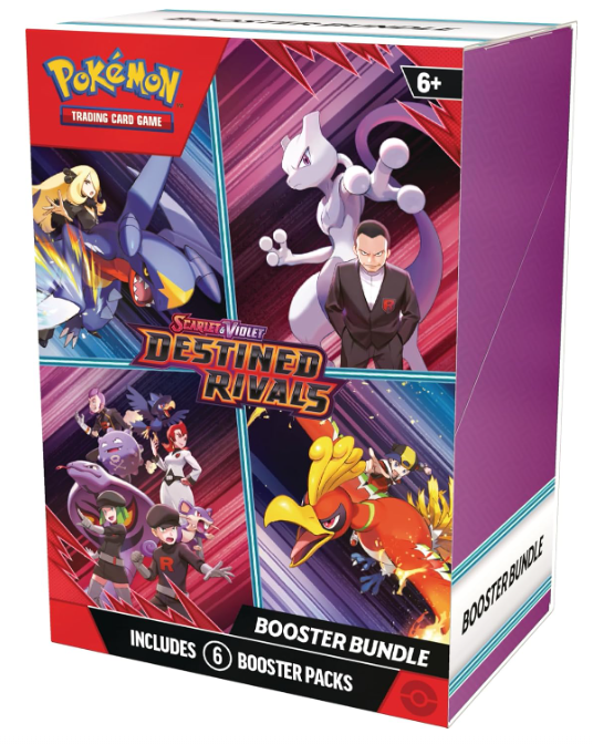 Scarlet & Violet — Destined Rivals Booster Bundle (6 Booster Packs)